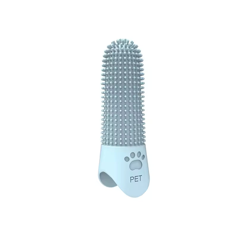 360 Soft Silicone Dog Finger Toothbrush