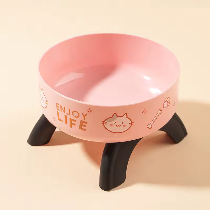 Elevated Non Slip Stainless Steel Dog Bowl Set