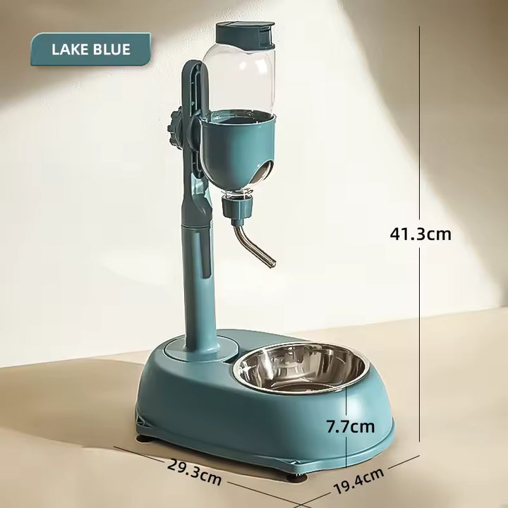 Gravity Water Feeder Dog Bowl