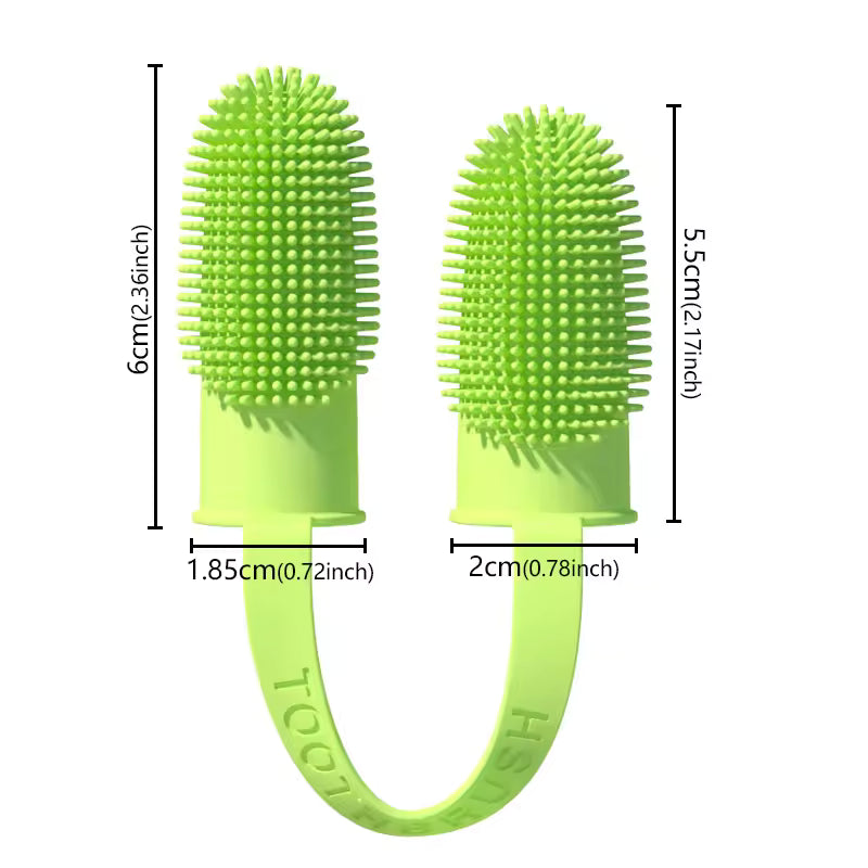 Soft Silicone Dog Finger Toothbrush