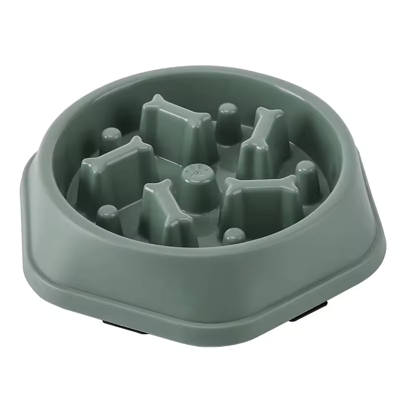 Slow Feed Dog Bowl Non Slip Healthy Feeder