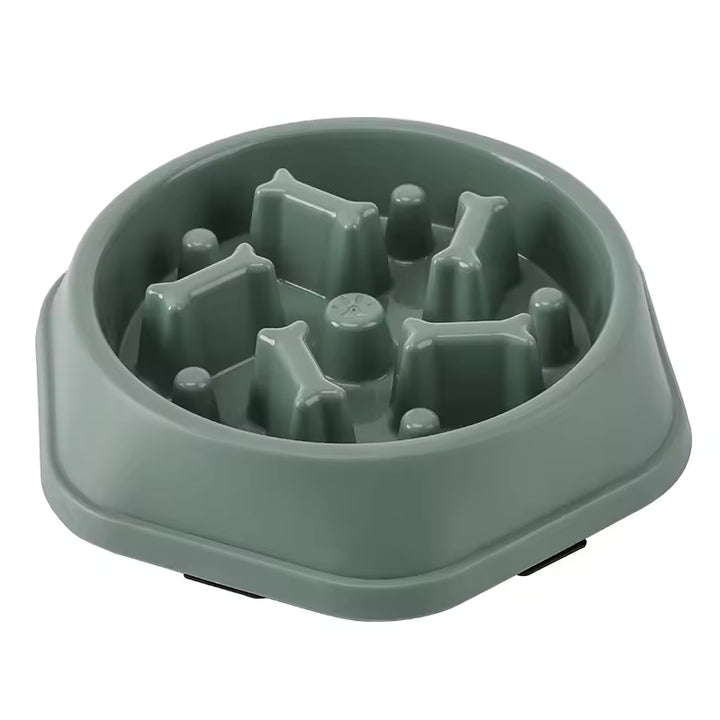 Slow Feed Dog Bowl Non Slip Healthy Feeder