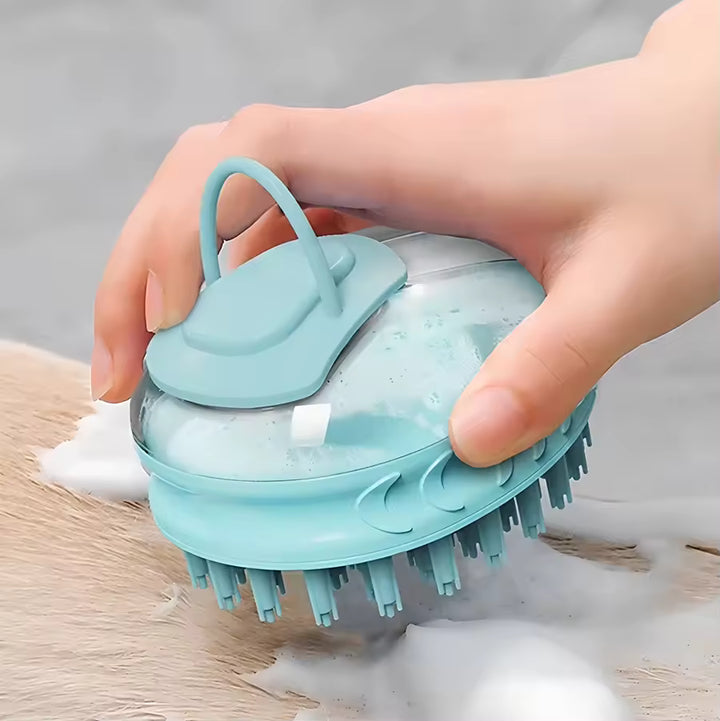 Dog Silicone Bath Massage Brush