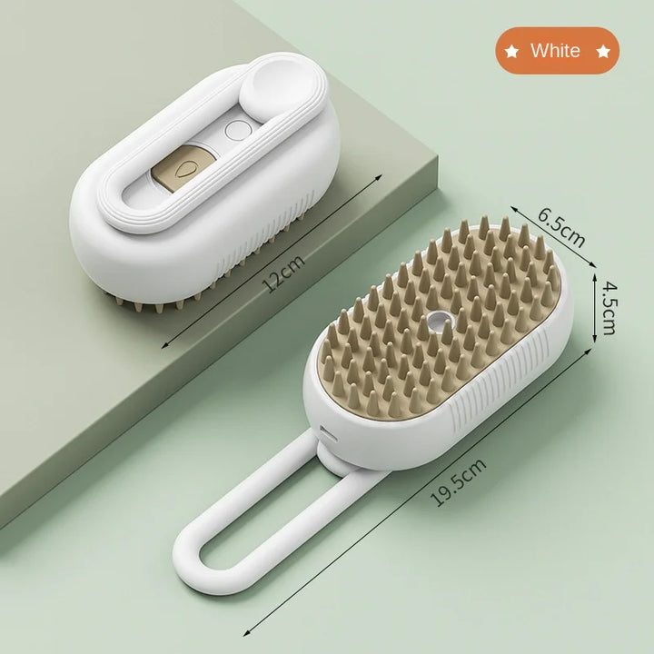 Steam Spray Dog Grooming Brush