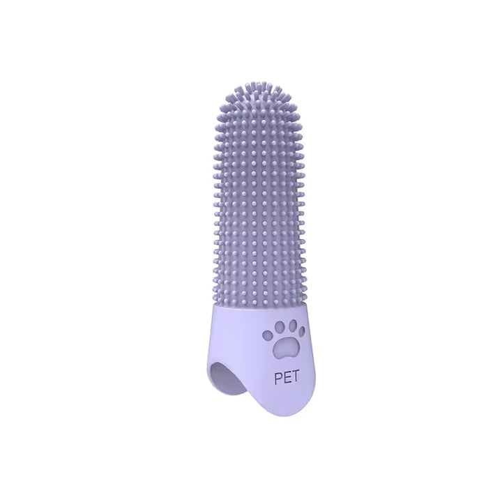 360 Soft Silicone Dog Finger Toothbrush