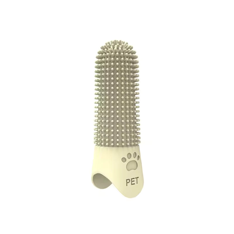 360 Soft Silicone Dog Finger Toothbrush